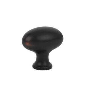 Emtek 86124US10B Traditional 1 3/4" Brass Egg Cabinet Knob in Oil Rubbed Bronze