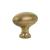 Emtek 86124US7 Traditional 1 3/4" Brass Egg Cabinet Knob in French Antique