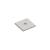 Emtek 86434US14 1 3/16" Art Deco Square Backplate for Cabinet Knob in Polished Nickel