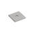 Emtek 86434US15 1 3/16" Art Deco Square Backplate for Cabinet Knob in Satin Nickel