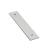 Emtek 86435US14 5 3/16" Art Deco Rectangular Backplate for Cabinet Pull in Polished Nickel