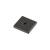 Emtek 86342FB 1 1/4" Sandcast Bronze Square Backplate for Cabinet Knob in Flat Black Bronze