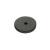 Emtek 86341FB 1 1/4" Sandcast Bronze Round Backplate for Cabinet Knob in Flat Black Bronze