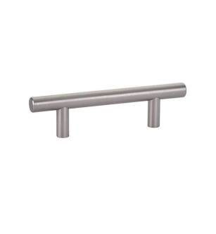 Emtek 86358US15 Contemporary 3" Center to Center Bar Cabinet Pull in Satin Nickel
