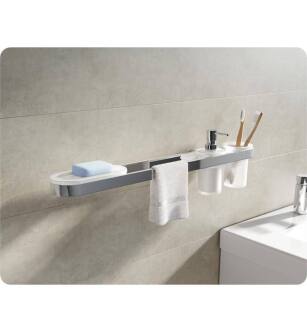 Fleurco VMODB60-R Veritas Mod 24 1/4" Wall Mount Round Towel Bar Only