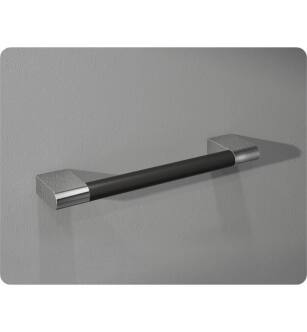 Fleurco VPR32-11-33 Veritas Premiere 12 5/8" Wall Mount Footrest/Hand Bar in Chrome/Black