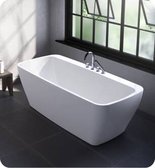 Fleurco BZWA6731-18 Opus Waltz Grande Acrylic Bathtub