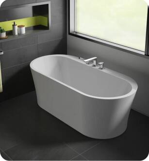 Fleurco BZLI6731-18 Opus Libretto Grande Acrylic Bathtub
