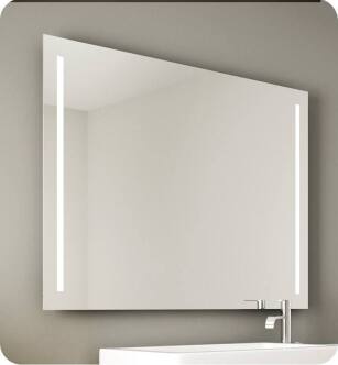 Fleurco MSU4836 SUNRISE Mirror 48" W x 36" H with Defogger and Light