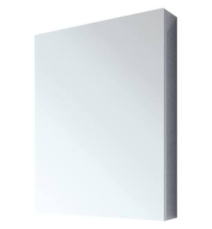 Fleurco MCS1519A-11 Luna 15" Wall Mount Recessed Single Door Flat Medicine Cabinet in Chrome