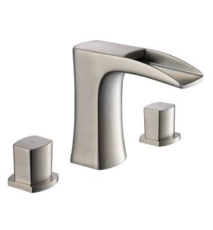 Fresca FFT3076BN Fortore Widespread Mount Bathroom Faucet in Brushed Nickel