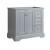 Fresca FCB2436GRV Windsor 36" Gray Textured Traditional Bathroom Cabinet