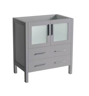 Fresca FCB6230GR Torino 30" Grey Modern Bathroom Cabinet