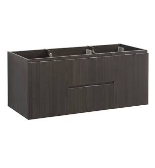 Fresca FCB8348GO-D Valencia 48" Gray Oak Wall Hung Double Sink Modern Bathroom Cabinet