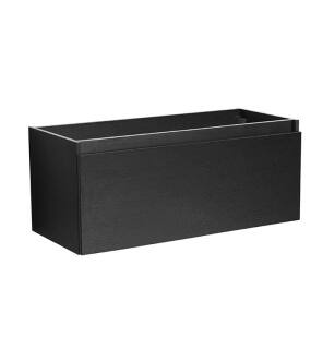 Fresca FCB8011BW Mezzo 48" Black Modern Bathroom Vanity