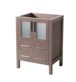Fresca FCB6224GO Torino 24" Gray Oak Modern Bathroom Cabinet