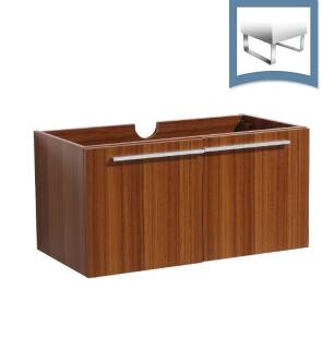 Fresca FCB8090TK Vista 36" Teak Modern Bathroom Cabinet