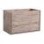 Fresca FCB9236RNW Catania 36" Rustic Natural Wood Wall Hung Modern Bathroom Cabinet