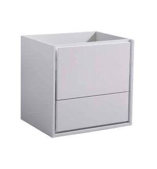 Fresca FCB9224WH Catania 24" Glossy White Wall Hung Modern Bathroom Cabinet