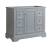 Fresca FCB2440GRV Windsor 40" Gray Textured Traditional Bathroom Cabinet