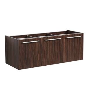 Fresca FCB8092GW Vista 48" Walnut Modern Single Sink Bathroom Vanity