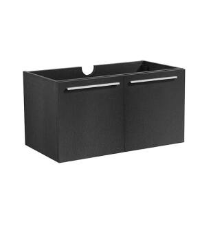 Fresca FCB8089BW 30" Vista Black Modern Bathroom Vanity
