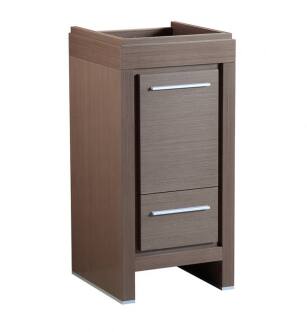 Fresca FCB8118GO Allier 16" Gray Oak Modern Bathroom Cabinet