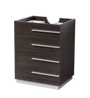 Fresca FCB8024GO Livello 24" Gray Oak Modern Bathroom Cabinet