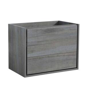 Fresca FCB9230OG Catania 30" Ocean Gray Wall Hung Modern Bathroom Cabinet