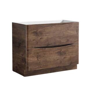 Fresca FCB9140RW Tuscany 40" Rosewood Free Standing Modern Bathroom Cabinet