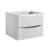 Fresca FCB9024WH Tuscany 24" Glossy White Wall Hung Modern Bathroom Cabinet