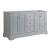 Fresca FCB2460GRV Windsor 60" Gray Textured Traditional Double Sink Bathroom Cabinet