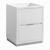 Fresca FCB8424WH Valencia 24" Glossy White Free Standing Modern Bathroom Cabinet