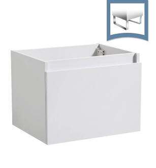 Fresca FCB8006WH Nano 24" White Modern Bathroom Cabinet