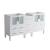 Fresca FCB62-241224WH Torino 60" White Modern Bathroom Cabinets