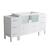 Fresca FCB62-123612WH Torino 60" White Modern Bathroom Cabinets