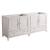 Fresca FCB20-3636AW Oxford 71" Antique White Traditional Double Sink Bathroom Cabinets