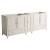 Fresca FCB20-361236AW Oxford 83" Antique White Traditional Double Sink Bathroom Cabinets