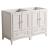 Fresca FCB20-2424AW Oxford 48" Antique White Traditional Double Sink Bathroom Cabinets