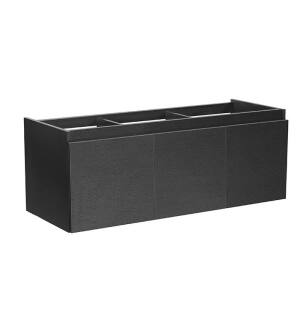 Fresca FCB8041BW Mezzo 60" Black Modern Bathroom Vanity