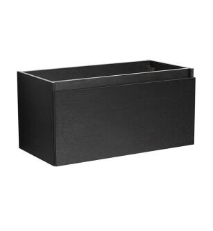 Fresca FCB8008BW Mezzo 36" Black Modern Bathroom Vanity