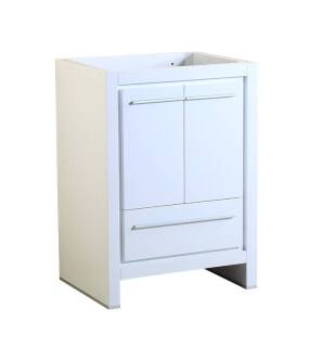 Fresca FCB8125WH Allier 24" White Modern Bathroom Cabinet