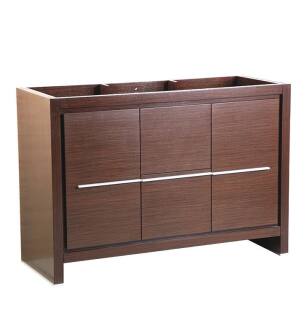 Fresca FCB8148WG Allier 48" Wenge Brown Modern Bathroom Cabinet