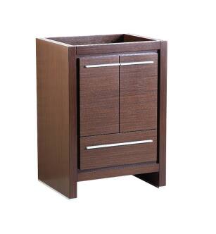 Fresca FCB8125WG Allier 24" Wenge Brown Modern Bathroom Cabinet