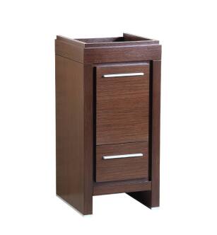Fresca FCB8118WG Allier 16" Wenge Brown Modern Bathroom Cabinet