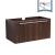 Fresca FCB8090GW Vista 36" Walnut Modern Bathroom Cabinet