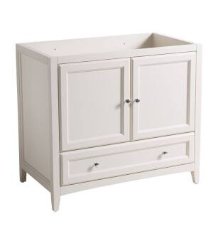 Fresca FCB2036AW Oxford 36" Antique White Traditional Bathroom Cabinet