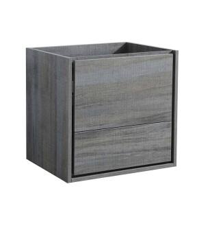 Fresca FCB9224OG Catania 24" Ocean Gray Wall Hung Modern Bathroom Cabinet