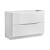 Fresca FCB9148WH Tuscany 48" Glossy White Free Standing Modern Bathroom Cabinet