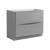 Fresca FCB9140GRG Tuscany 40" Glossy Gray Free Standing Modern Bathroom Cabinet